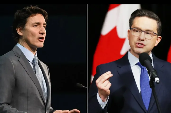 ترودو: محافظه‌کاران به دموکراسی حمله می‌کنند؛ پوآلیور: ترودو دموکراسی ما را نابود کرده است